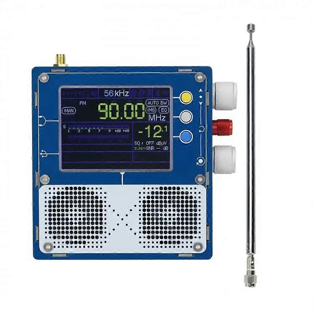 Tef6686 Plus 3,2-zoll-dsp-radio, Zwei Stereolautsprecher, Allbandradio, Standard-firmware-version 5.0 Mit Vorverstärker