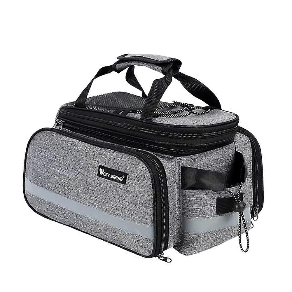 West Biking Wasserdichte Fahrradtaschen Mit Großem Fassungsvermögen, 3-in-1 Gepäckträgertasche Für Mountainbikes Und Rennräder, Satteltaschen Für Hinten