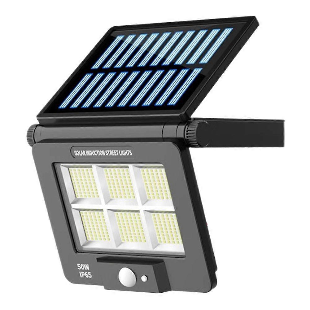 Wasserdichte Led-solarleuchte Mit Bewegungsmelder, Fernbedienung Und 3 Beleuchtungsmodi Für Terrasse, Garage Oder Garten.