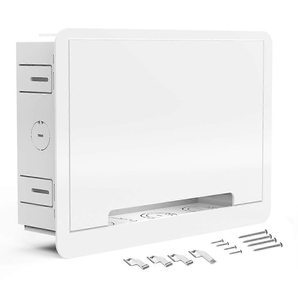 Integrierte Tv-box, Multimedia-einheit, 23 Cm Wandkabelmanagement, Multifunktionale Wandbox Für Tv/heimkinoanlage