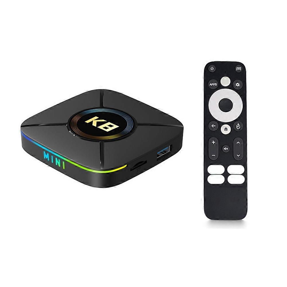 K8 Mini, Leistungsstarke Android 14 Smart-tv-box Mit Quad-core 4k Hdr-prozessor, Wi-fi 6, 2 Gb Ram Und 32 Gb Speicher. Eu-stecker.