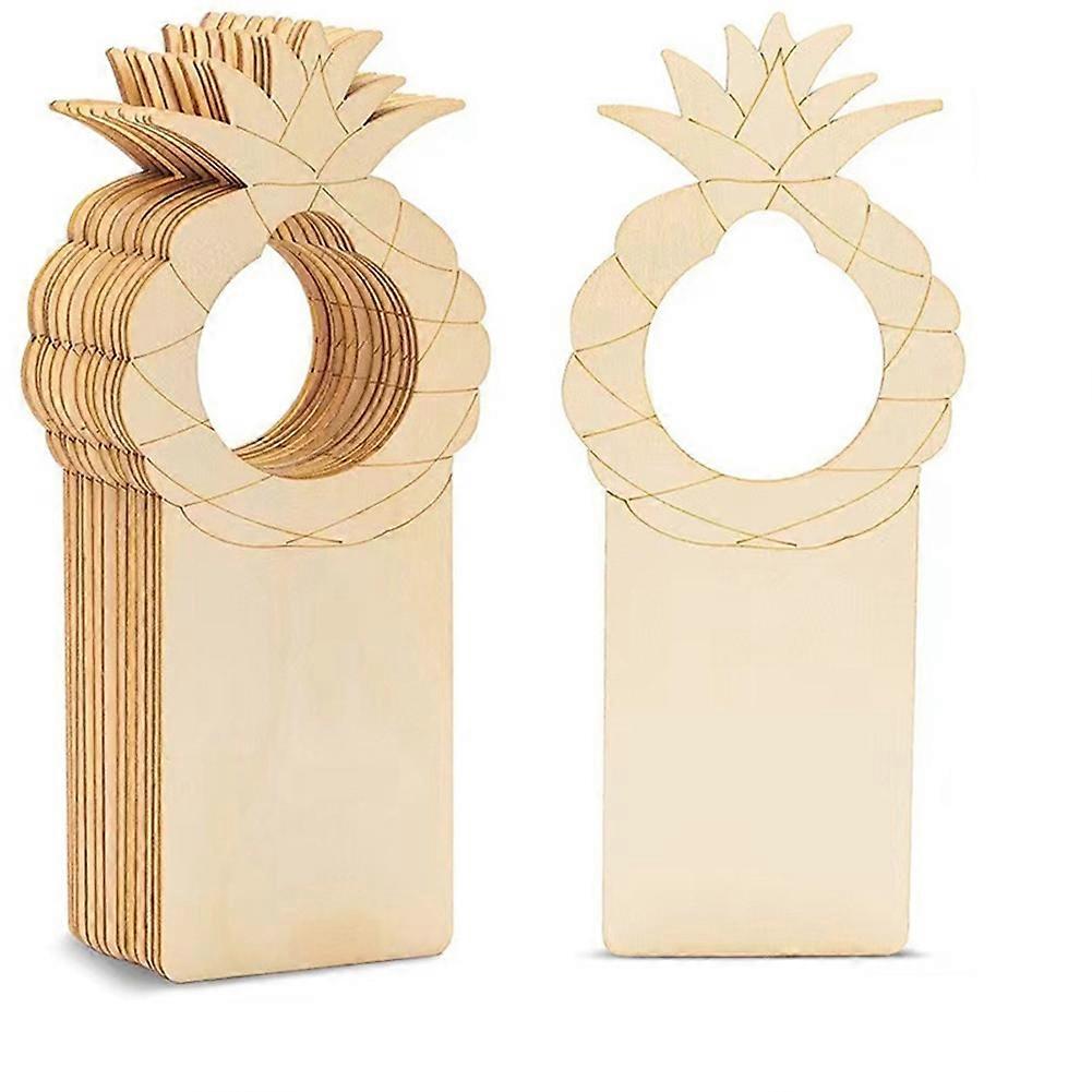 Set Mit 20 Türgriffhalterungen Aus Rohem Holz Zum Bemalen, Für Kreative Hobbys, Inneneinrichtung (zuhause, Büro, Geschäft).
