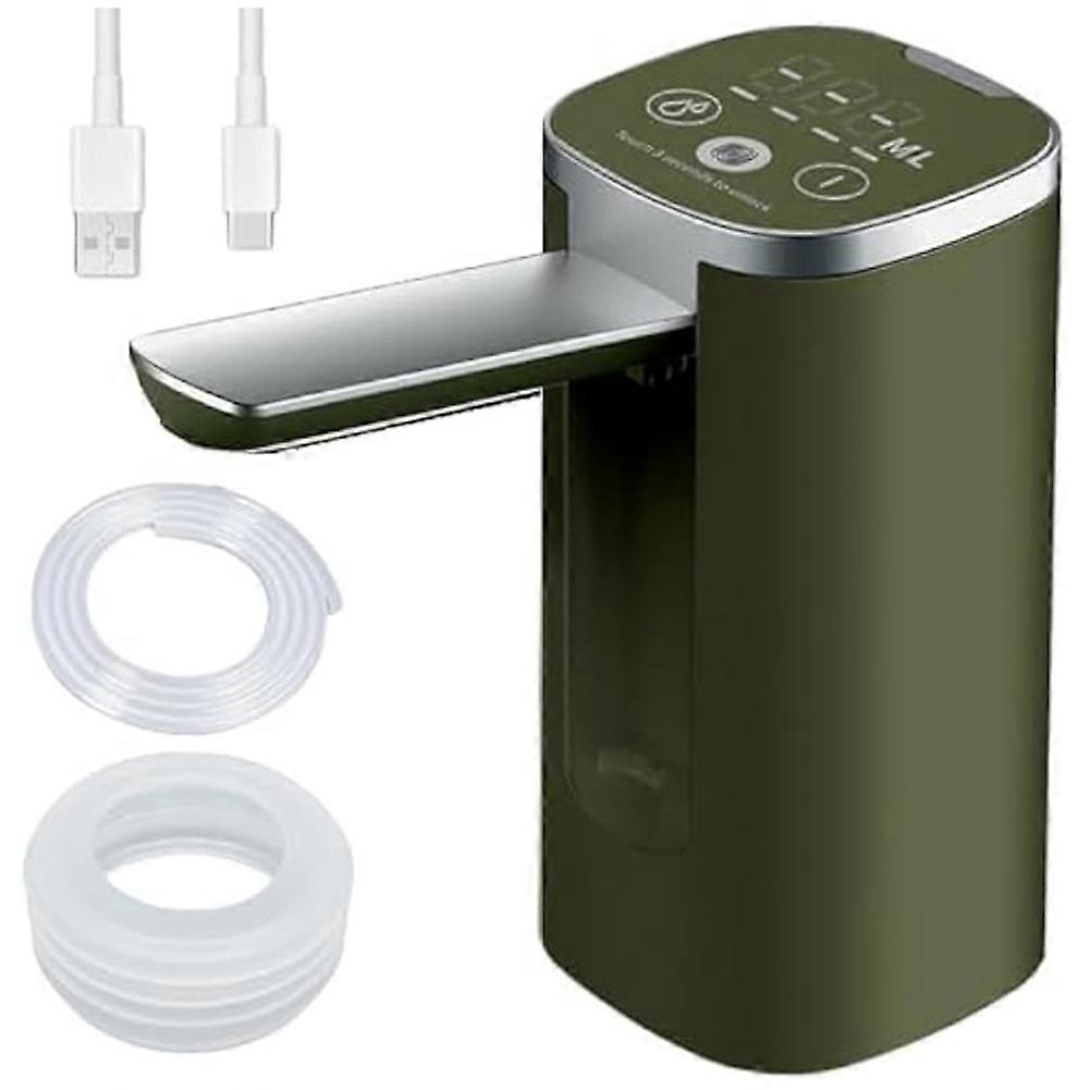 Zusammenklappbarer Elektrischer Wasserspender Mit Pumpe – Nachfüllbarer Wasserspender Für 5-gallonen-flaschen, Leise Automatische Wasserpumpe