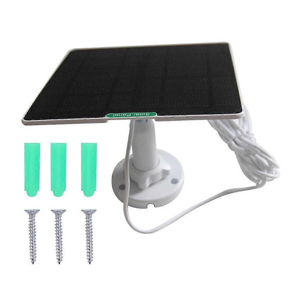 Solarpanel Für Die Ring-türklingel, 5-w-solarladegerät Für Ring Video Doorbell 3/3 Plus, Video Doorbell 4 Und Video Doorbell Plus