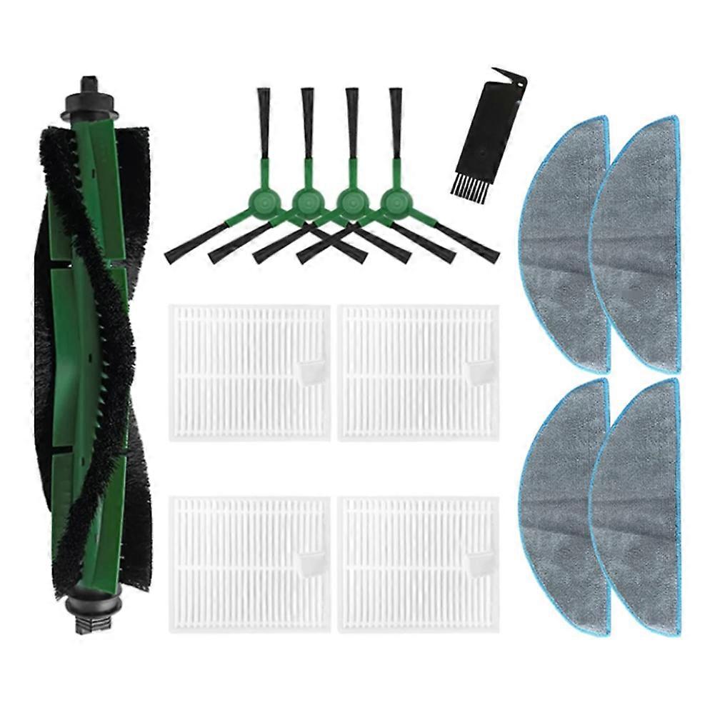 14 Zubehörteile Für Den Irobot Roomba Combo Essential / Vac Essential Y0112 Staubsauger: Hauptbürste, Hepa-filter Und Wischmopp.