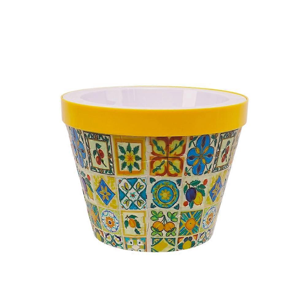 Diy 3d-puzzle-blumenvase, Dekorativer Blumentopf, Künstlerische Vase, Wohndekoration Für Kakteen A