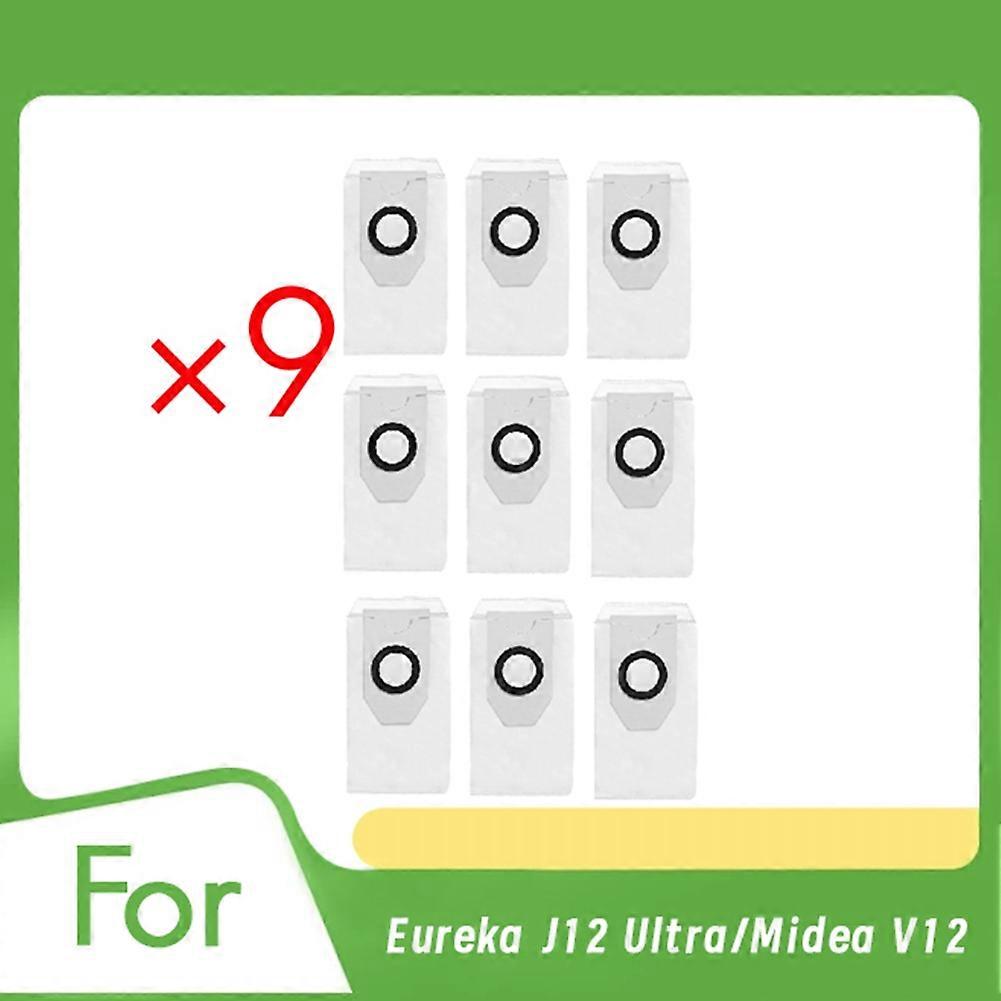 9er-pack Staubbeutel Für Eureka J12 Ultra/midea V12 Staubsauger – Zubehör Und Verbrauchsmaterialien – Vlies-staubbeutel