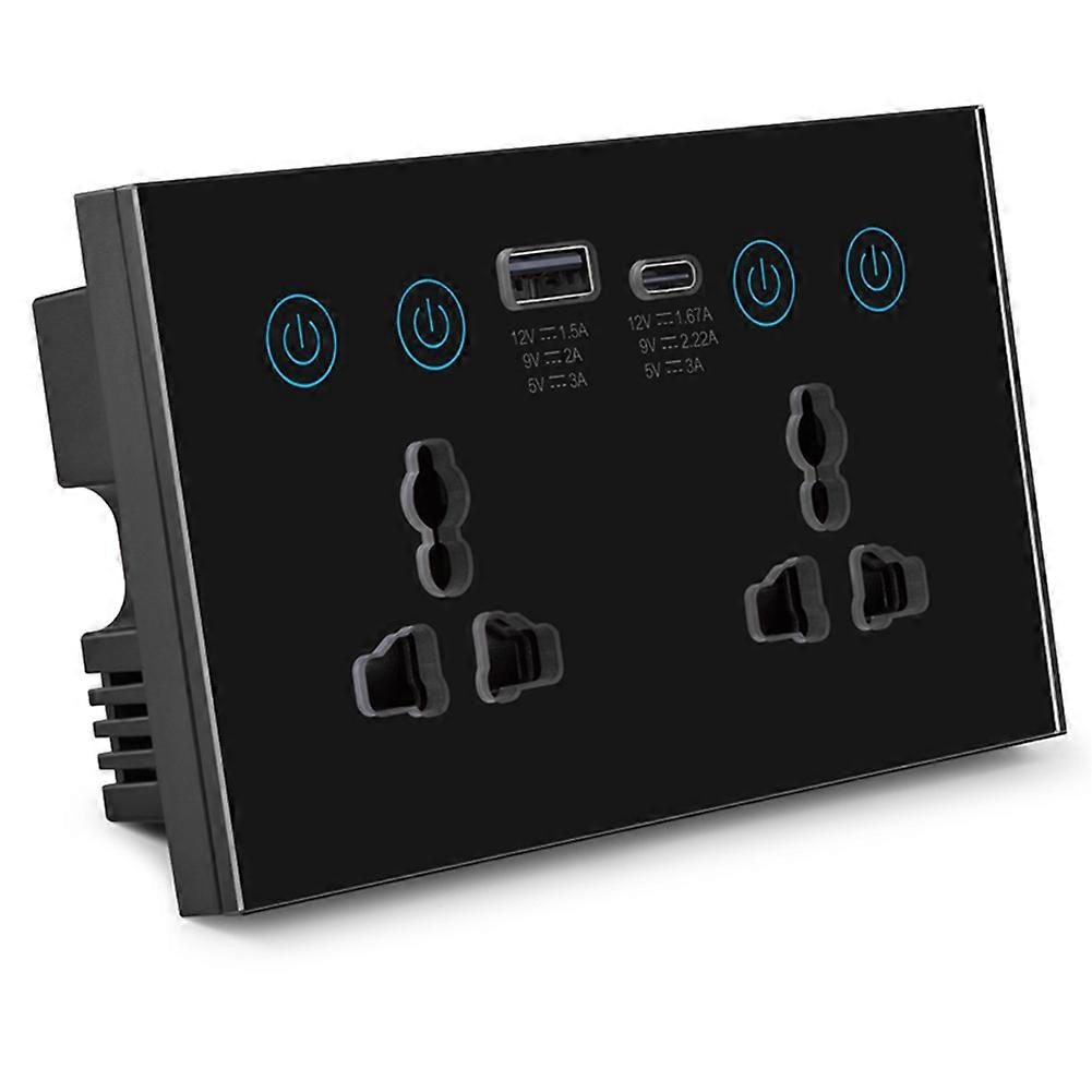 Tuya Zigbee Universal-smart-stecker (eu/usa) Mit Usb- Und Usb-c-anschlüssen – Smart Life