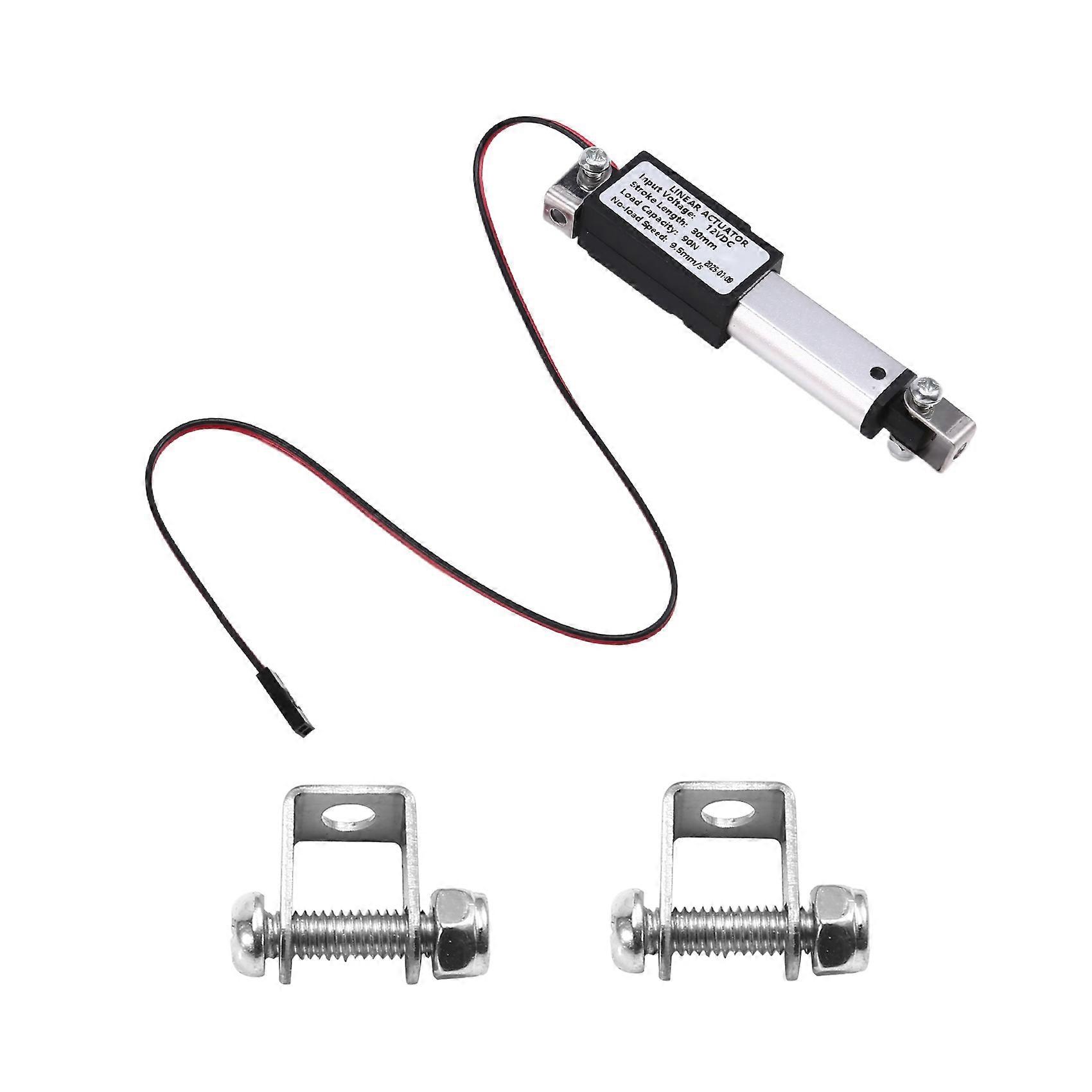 Mikro-linearantrieb, 25,4 Mm Hub, 90 N Kraft, 9,5 Mm/s Geschwindigkeit, Wasserdichter Mini-elektroantrieb, 12-v-linearmotor