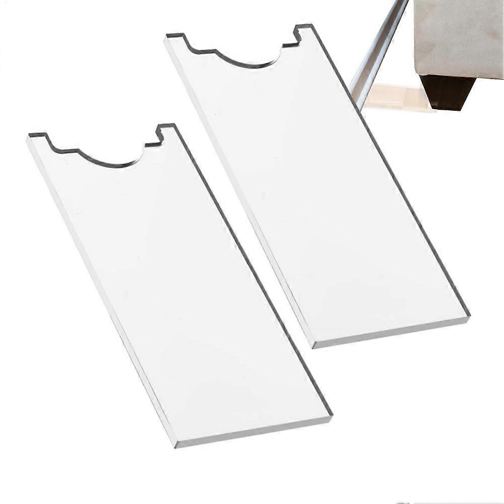 Transparenter Sofa- Und Bettstopper – Universeller Wandabstandshalter (22er-packung), Schützt Wände Und Beugt Brandgefahren Durch Heizgeräte Vor.