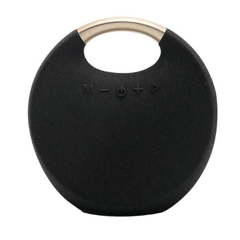 Rockmia Ebs-029 5w Tragbarer Bluetooth-lautsprecher (schwarz), In Farbenfrohem Und Elegantem Stoff, Ideal Für Den Einsatz Im Freien.