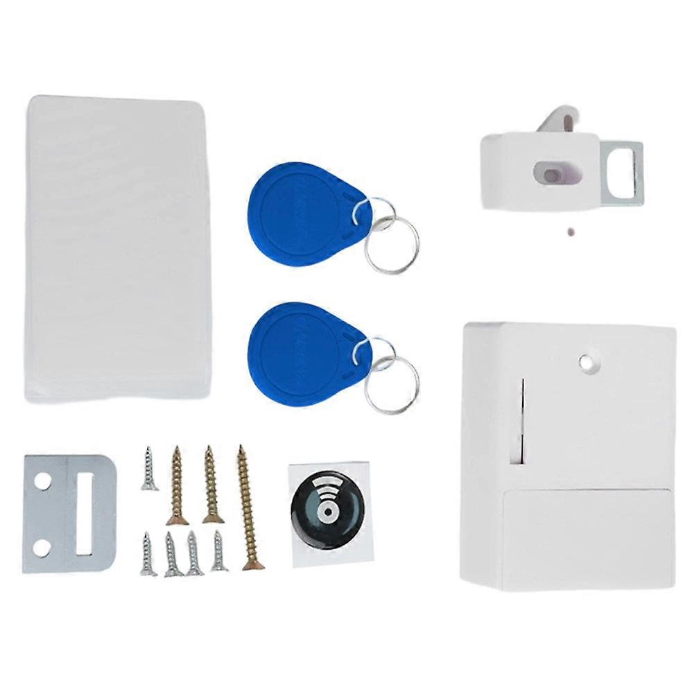 Intelligentes Rfid-digitalschloss Für Möbel – Unsichtbare, Bohrfreie Installation, Zugang Per Magnetkarte B