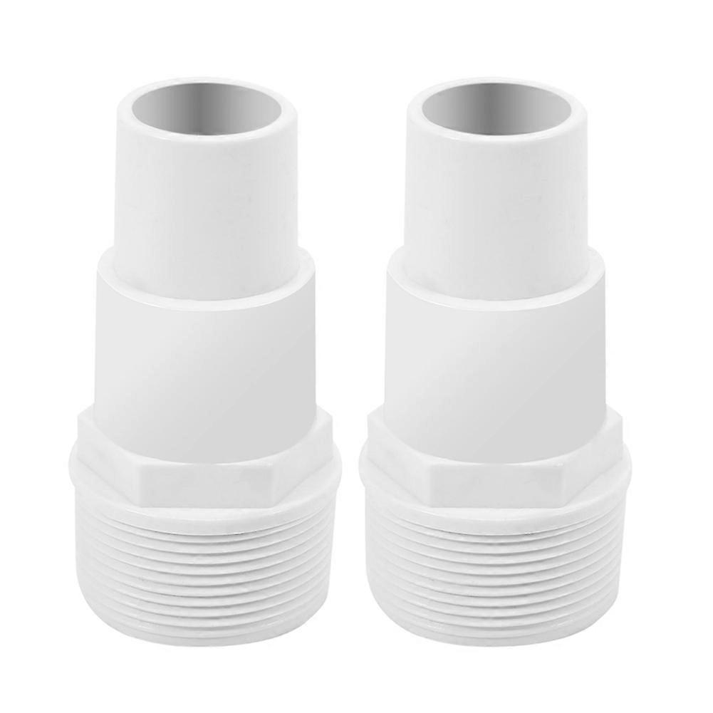 Poolschlauchadapter (2er-pack), 1,25" Auf 1,5" Anschlussstück, Ersatzteil Für Intex Poolschlauch Und Zubehör.