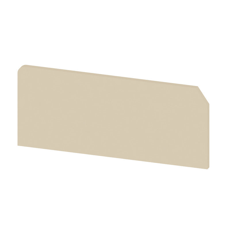 Weidmuller Endplatte Klemmenblock Abdeckung 52mm Beige - 0380360000 [5 Stück]