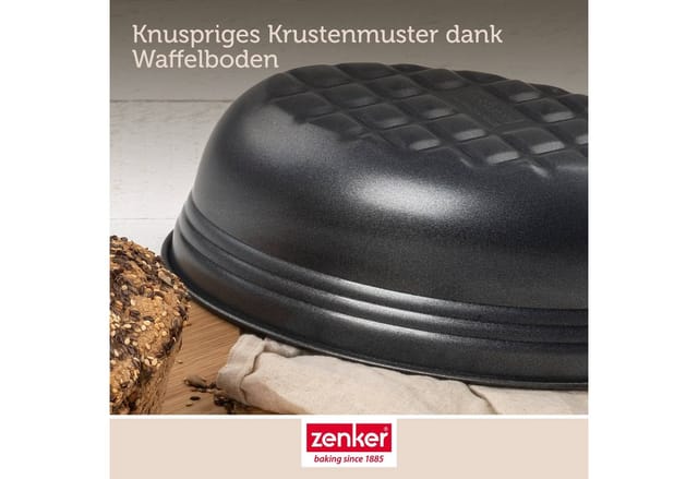 Bortbackform oval 26 x 16 x 9 cm Backform - Zenker