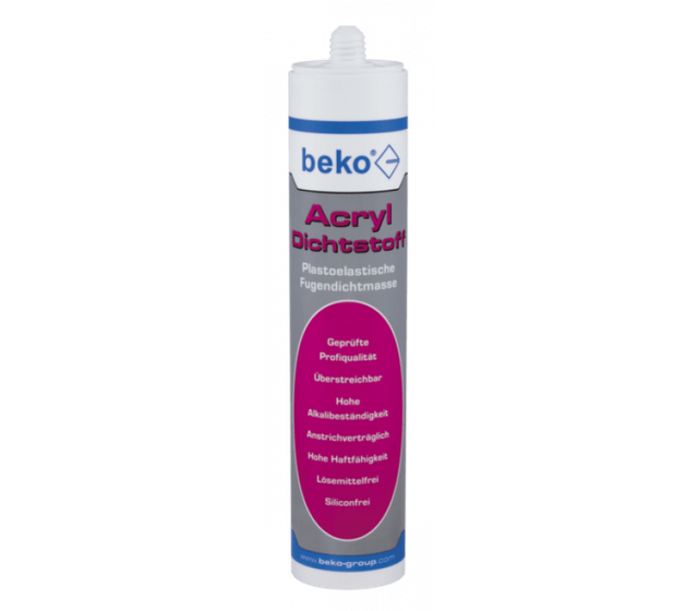 Acryl Dichtstoff 310ml grau 230310 - Beko