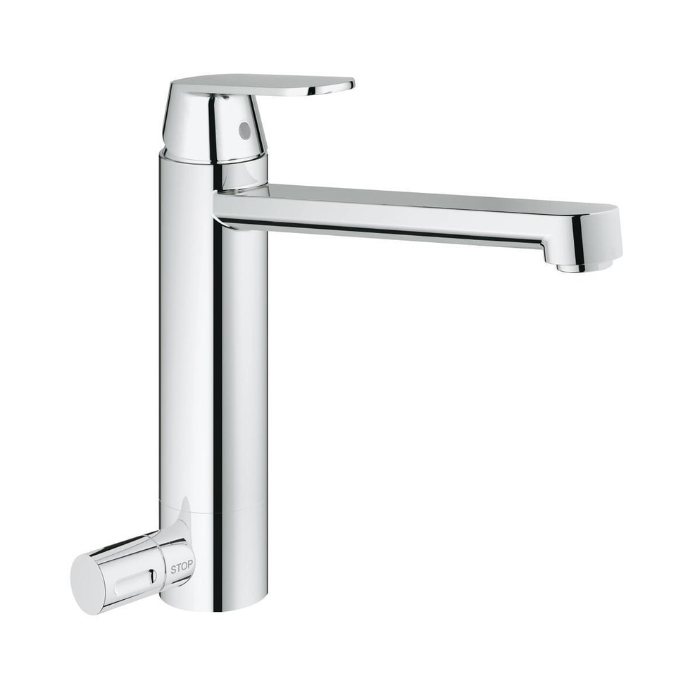 Grohe Eh-spt-batterie Eurosmart C 30195 Mittelhoher Auslauf Absperrventil Chrom