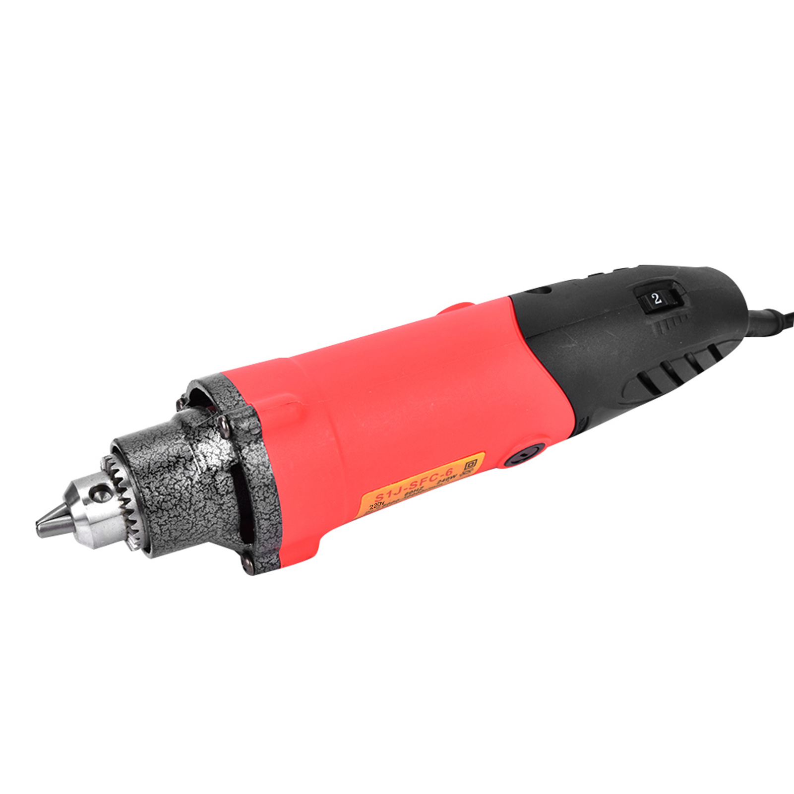Elektrischer Schleifer- Und Gravierer-satz Mit 6-fach Verstellbarer Drehzahl, 240 W, Eu-stecker 220 V