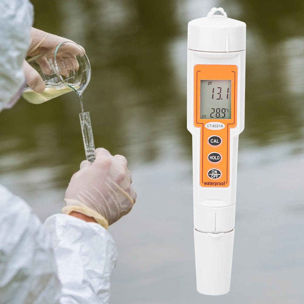 Mini-handmessgerät Für Den Digitalen Ph-wert (0,0–14,0 Ph) – Wasserqualitätstester Für Schwimmbad Und Aquarium