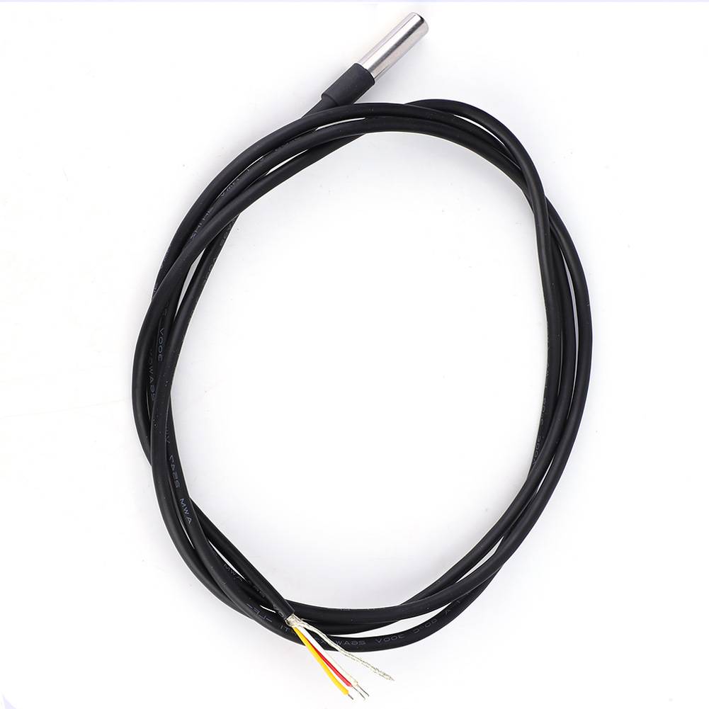 Digitaler, Wasserdichter Temperatursensor Mit Hoher Genauigkeit, Edelstahl-rohrsonde Und 1,2 Meter Kabel