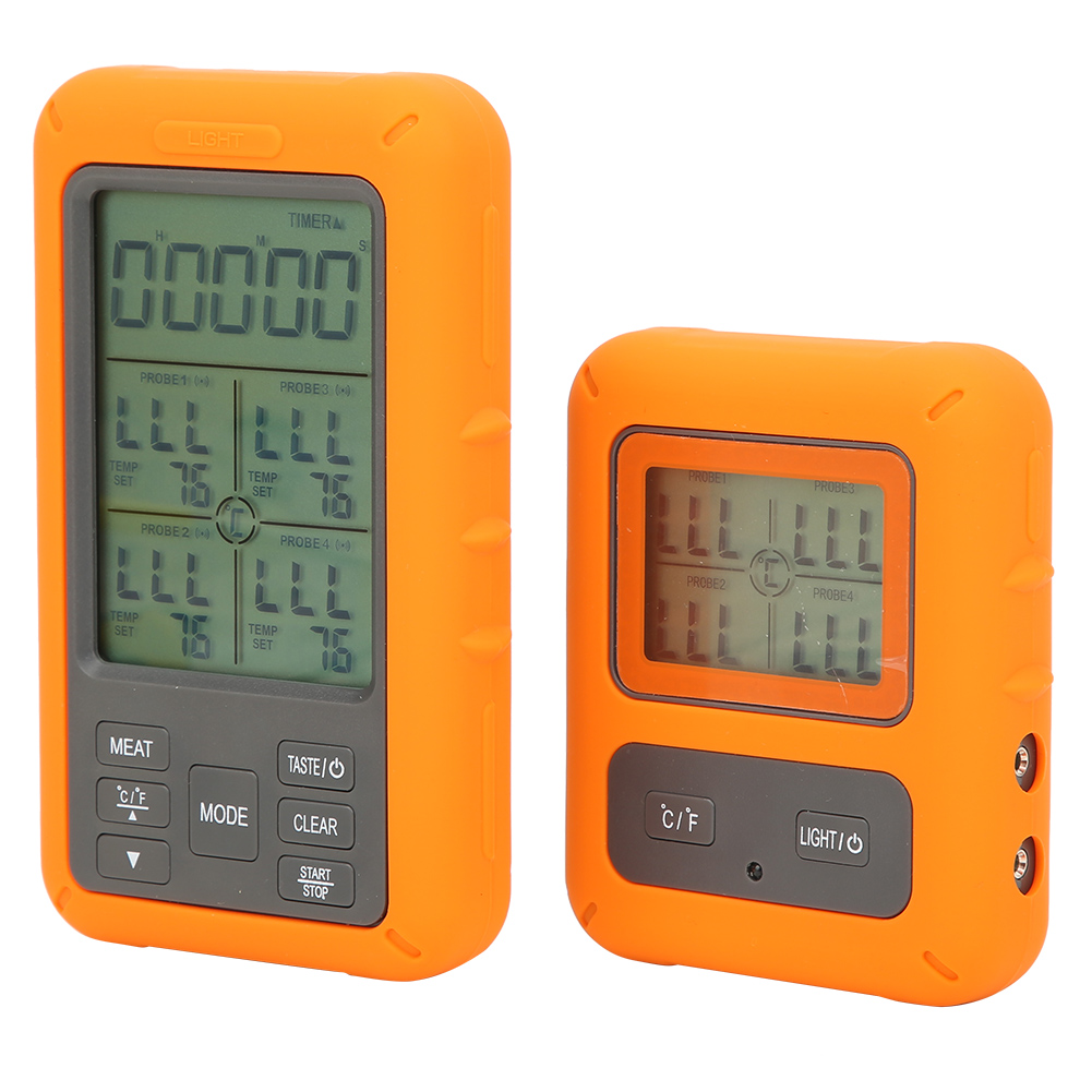 Ts Tp40 Drahtloses Lebensmittelthermometer Mit Elektronischer Digitaler Temperaturanzeige Für Küche Und Grill (ts Tp40 B (nicht Wasserdichte Sonde))