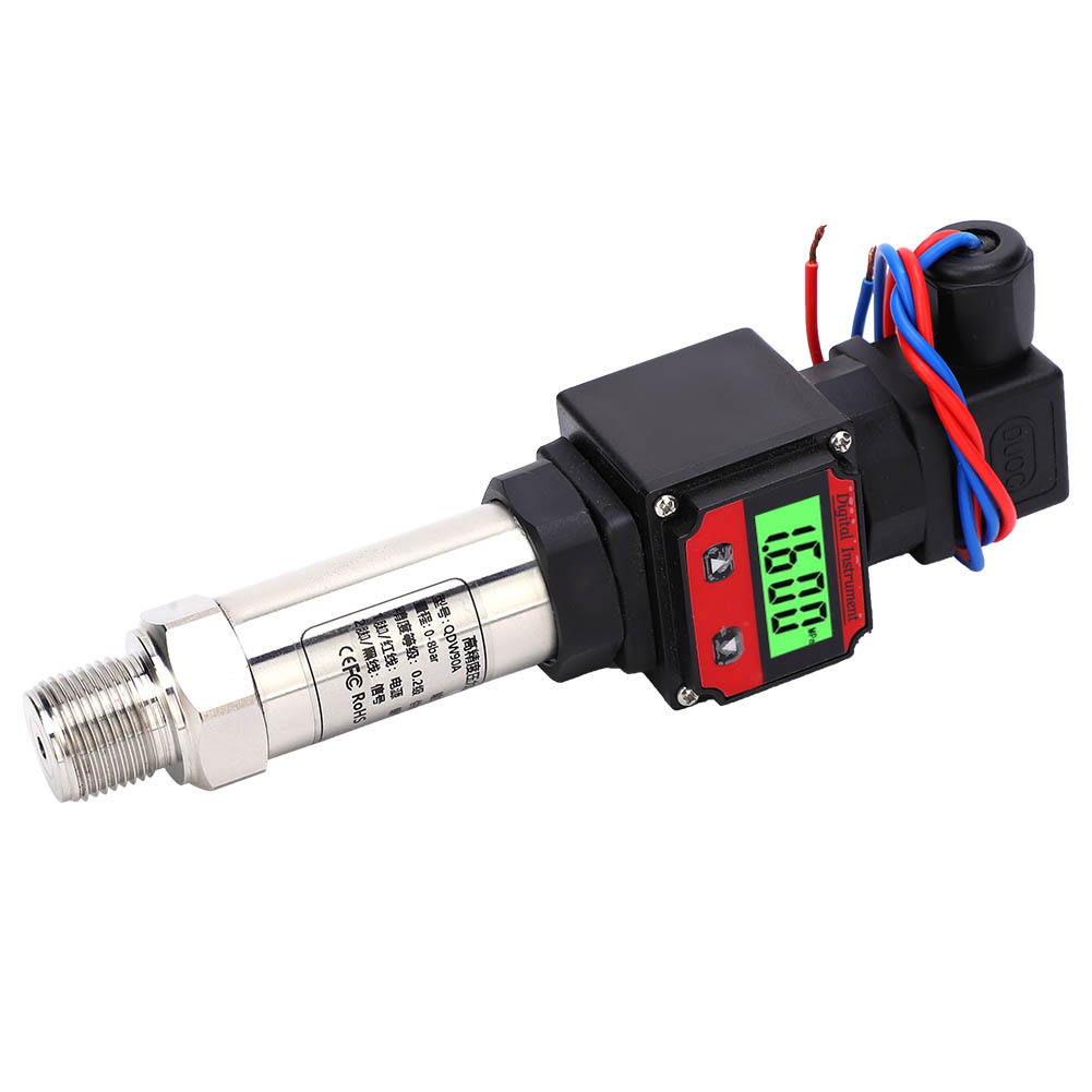 Diffusions-silizium-drucktransmitter Mit Digitaler Lcd-anzeige, Hohe Genauigkeit, 24 V Dc, 4–20 Ma, 0–800 Kpa