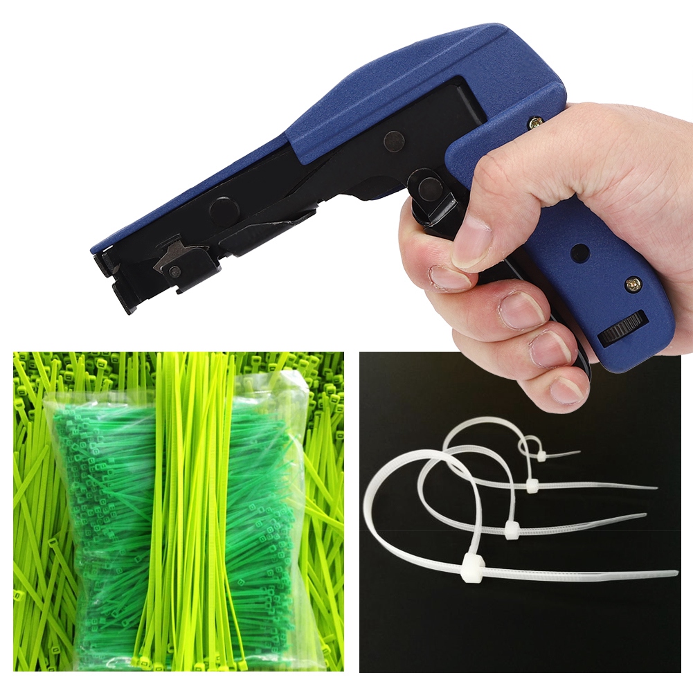 Kabelbinderpistole Aus Blauem Chrom-vanadium-legierungsstahl Für Nylon-kabelbinder, Spannwerkzeug