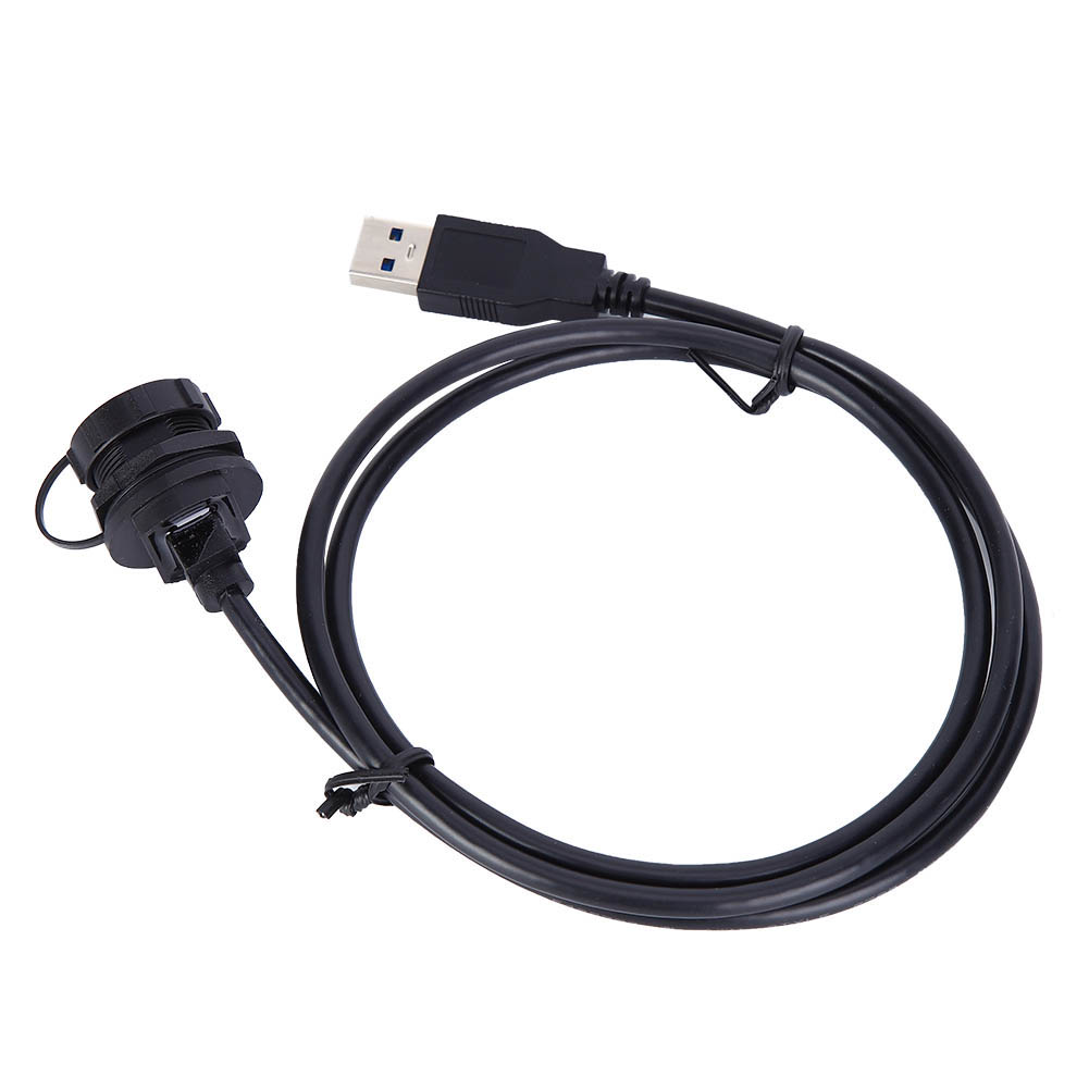 Wasserdichter Usb-anschluss Usb 3.0 Buchse Stecker Meterdraht Stecker Einbauadapter