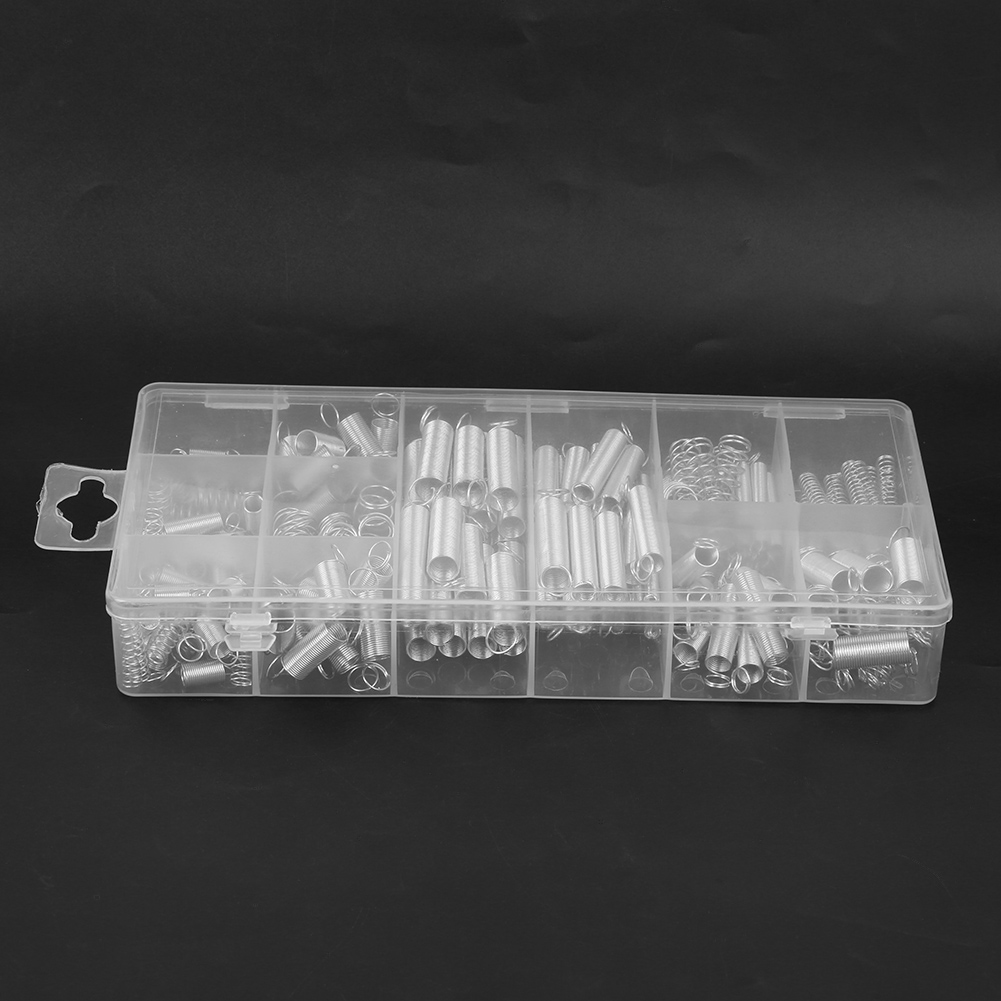 200 Stück Zug-/druckfedern-set, Industriezubehör, Hardware, Handwerkzeuge (200 Stück Federn)