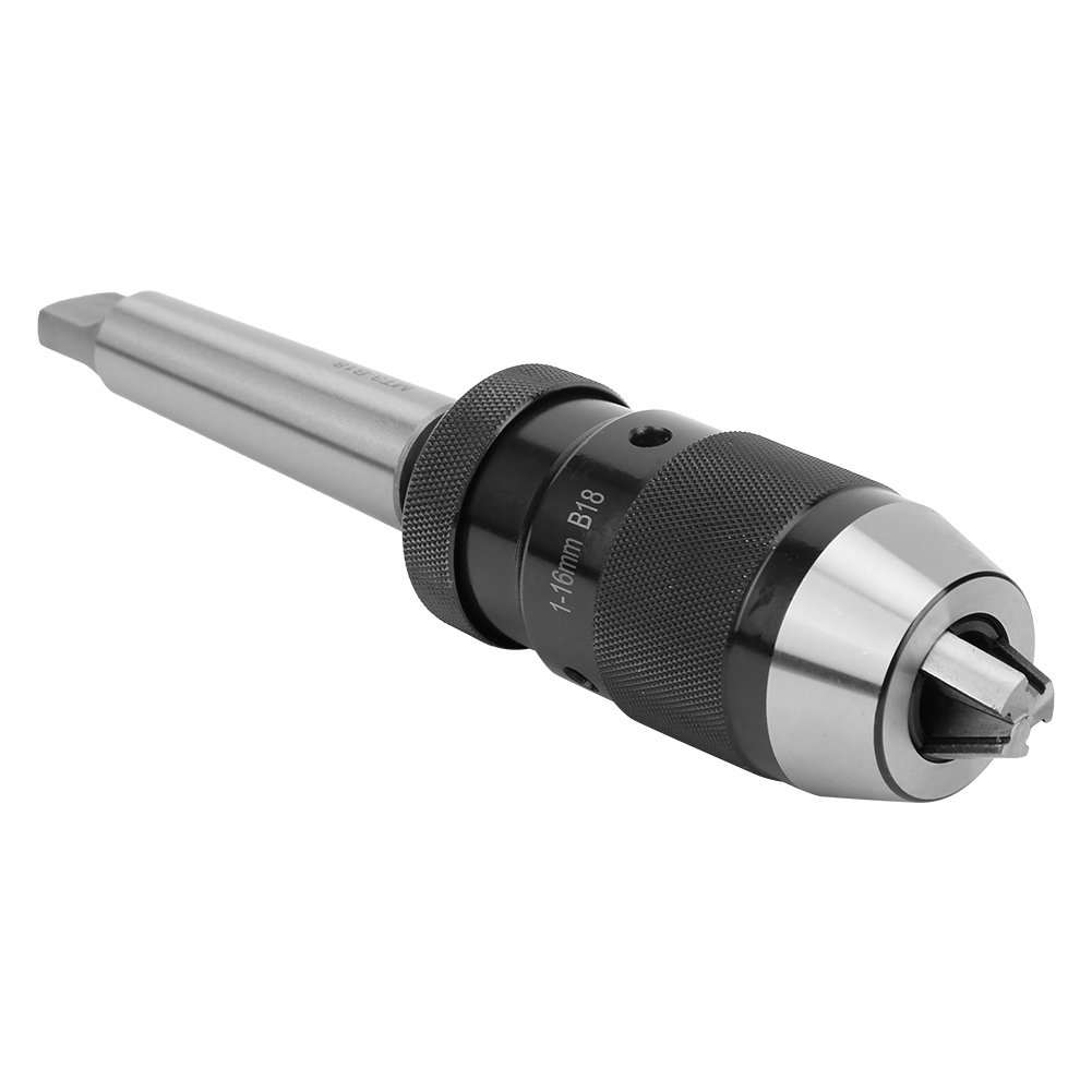 Drehbank-bohrfutter, Selbstspannend, Hochbelastbar, Kegelaufnahme 16 Mm Mit Mt3 B18 Pleuelstange