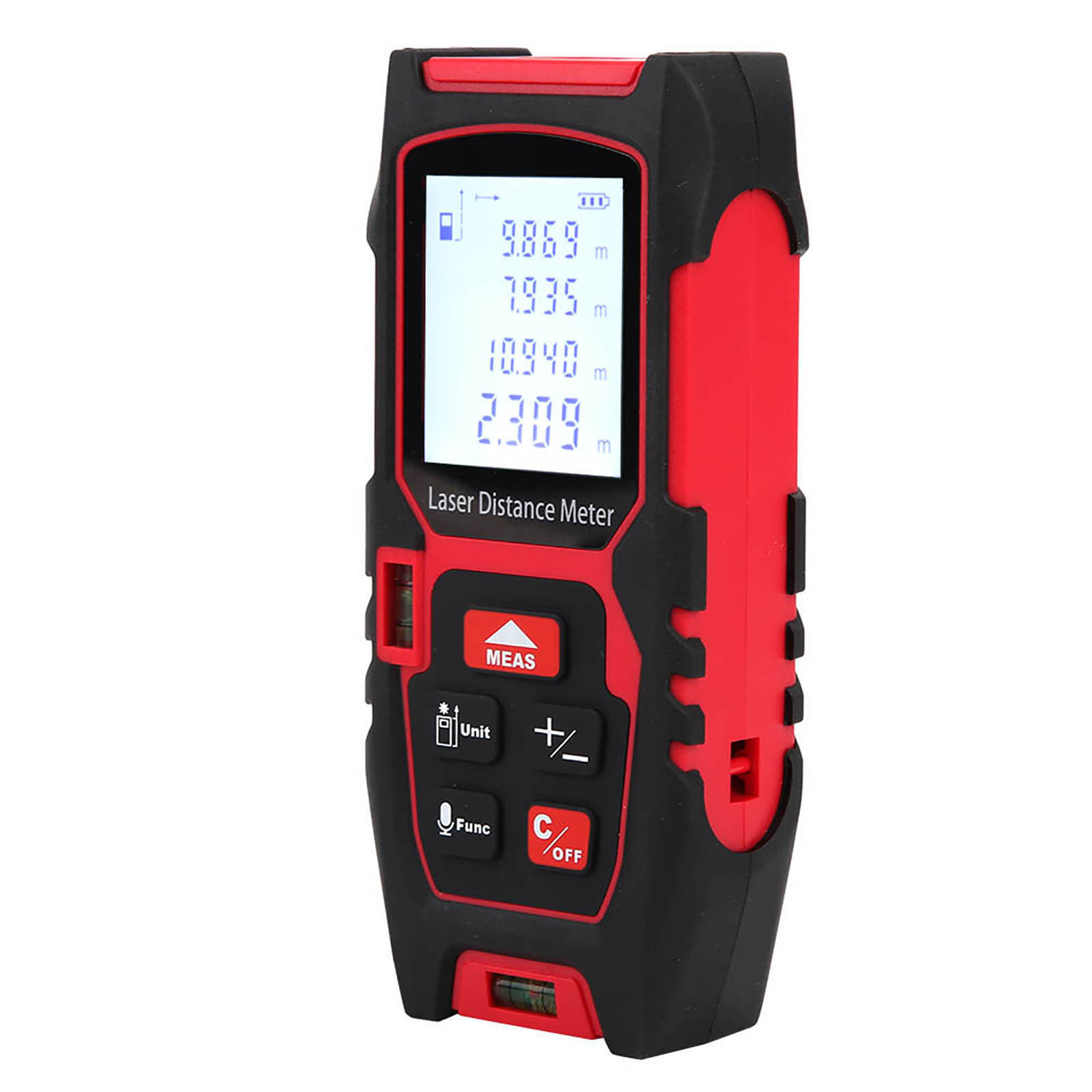 Tragbarer Infrarot-entfernungsmesser, Höhenmesser, Handlaser, Hochpräzise Innenmessung (40 Meter)