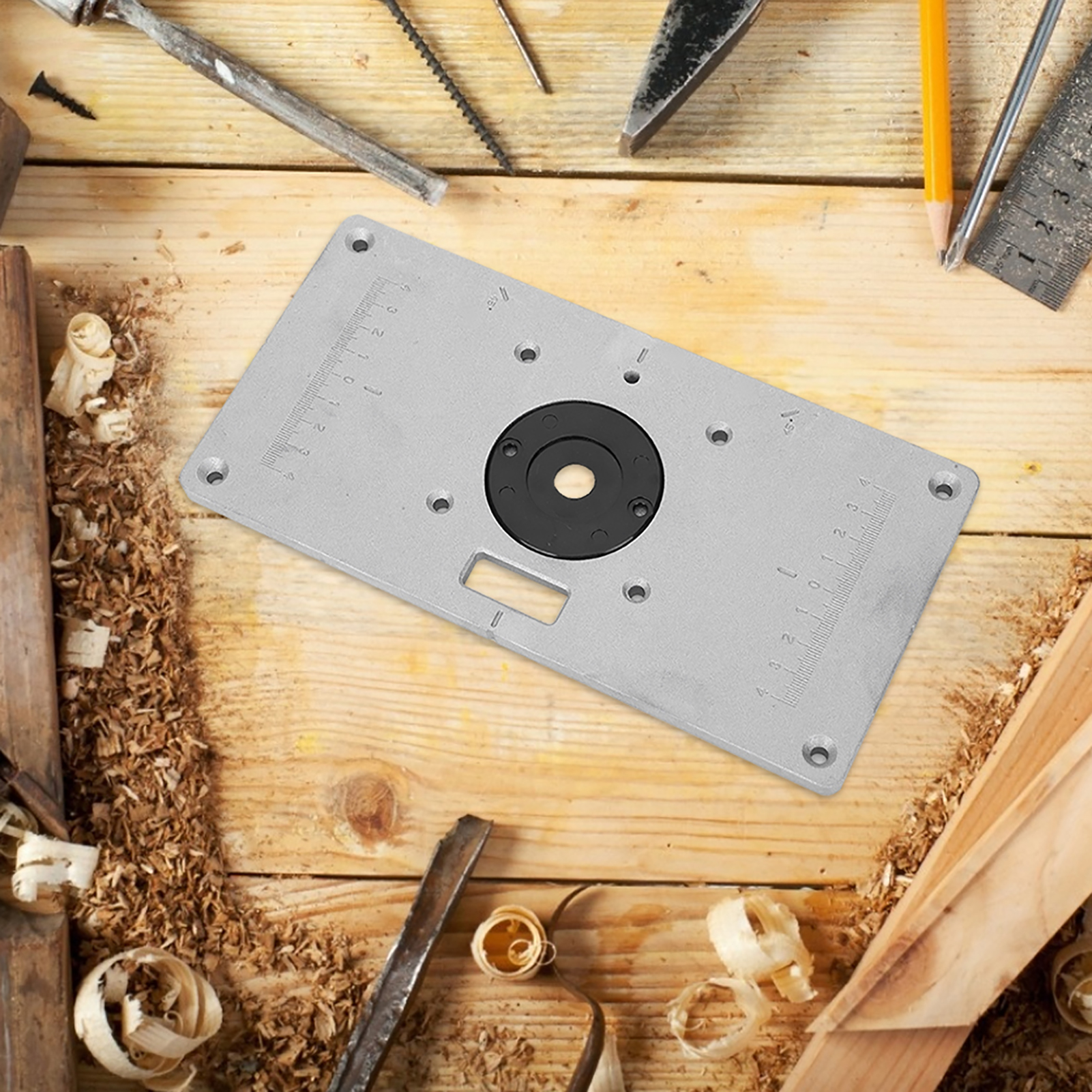Wendeplatte Für Fräsmaschinen, Elektromechanische Frästisch-einsatzplatte, Holzbearbeitung