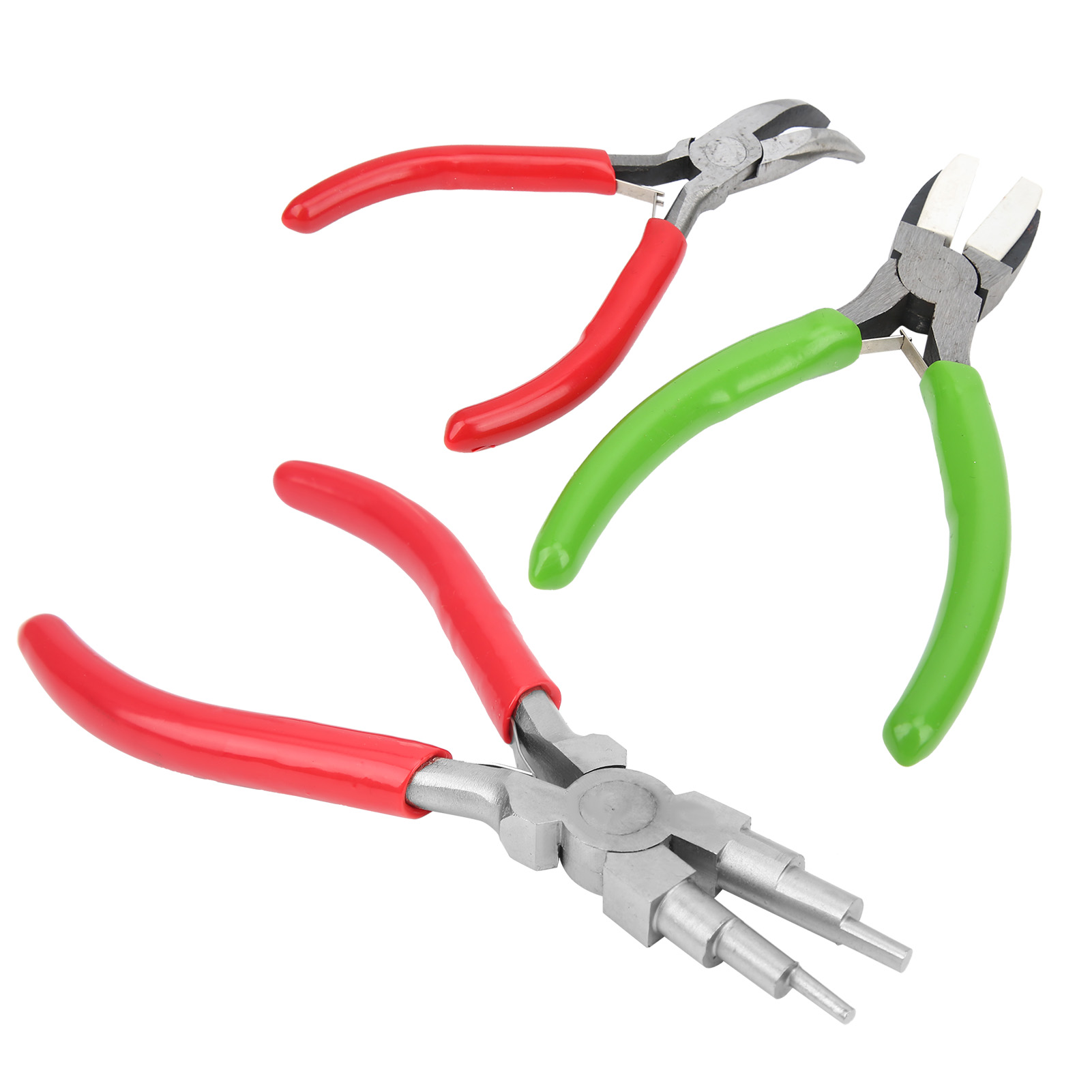 3-teiliges Set Aus Bügelzangen, Nylon-flachzangen, Mini-schmuckherstellungswerkzeugen