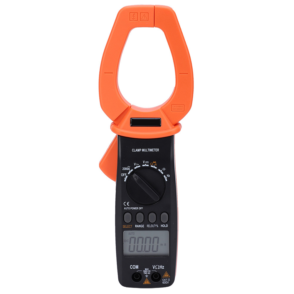 Vc6052 Tragbares Digitales Handzangen-multimeter Ac 2000a Mit Lcd-display