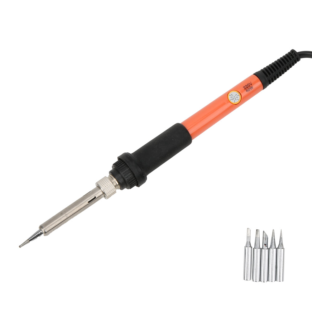 20-teiliges Elektrisches Lötkolben-set, Temperatur Einstellbar, Ohne Schalter, Lötwerkzeug, 220 V, Eu-stecker