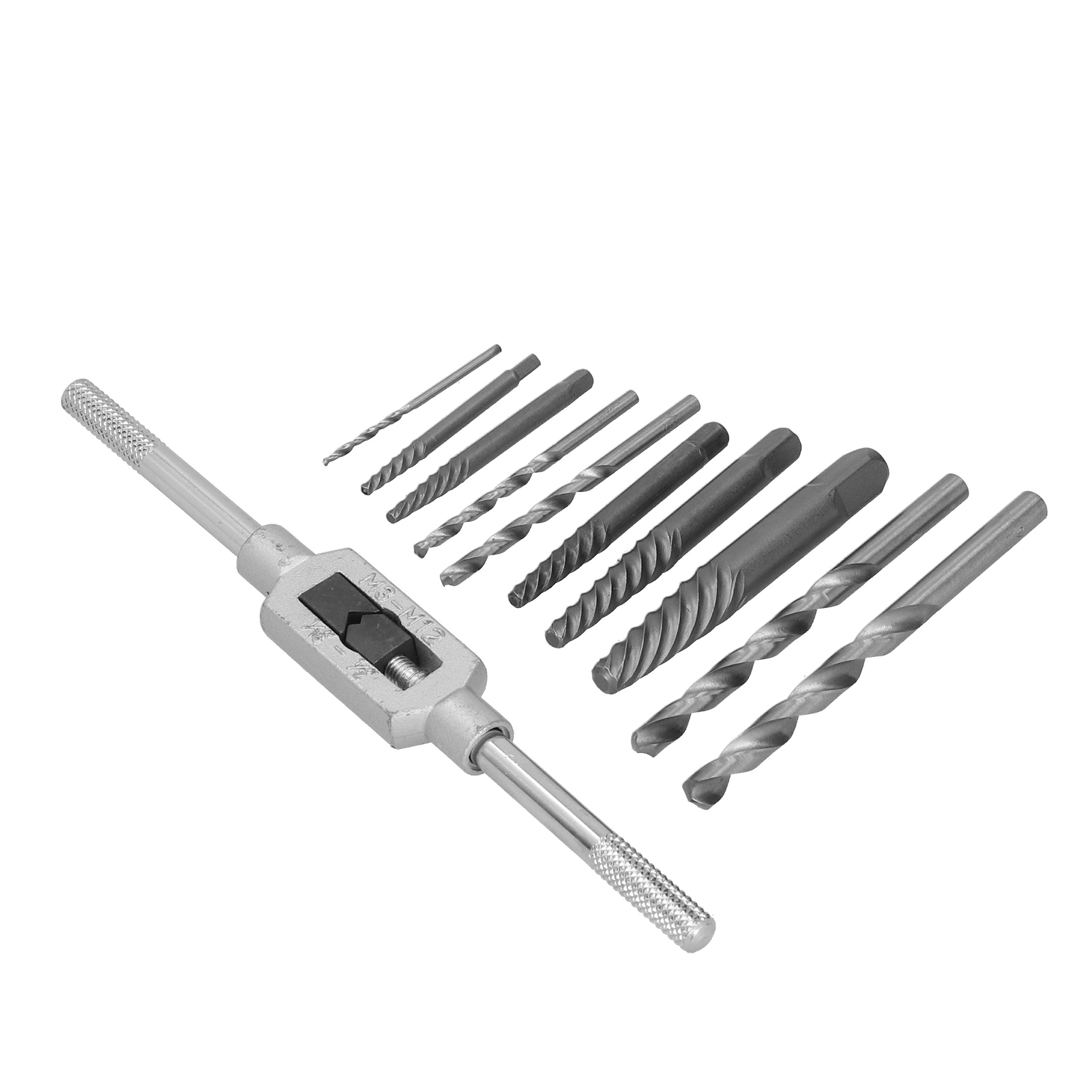 11-teiliges Set Zum Ausdrehen Kopfloser Schrauben Für Holzbearbeitung, Zum Einfachen Entfernen Beschädigter Bohrer (3–18 Mm)