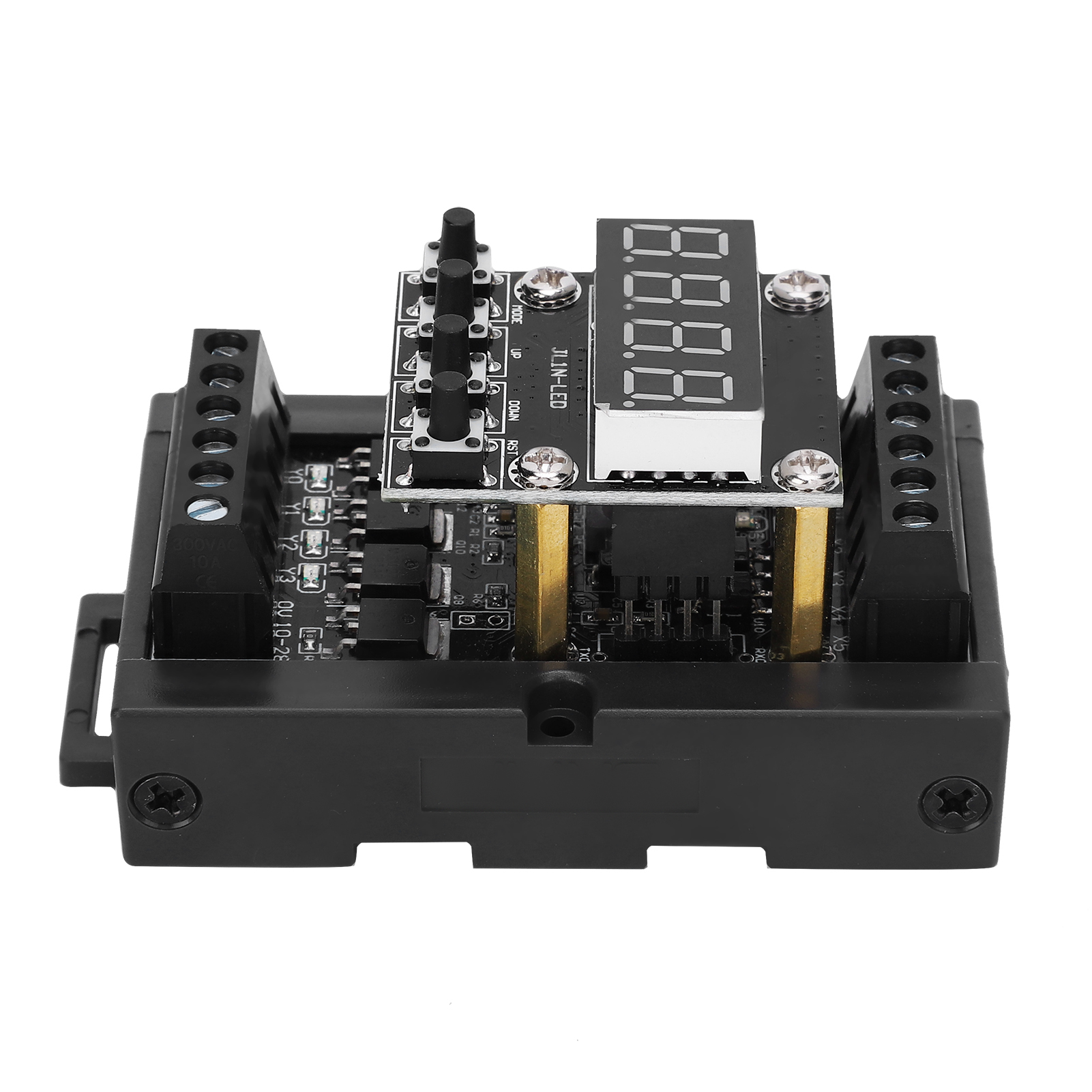 Sps-industriesteuerungsplatine Mit Digitalröhre Und Integriertem Gehäuse Jl1n-10mty Dc10-28v