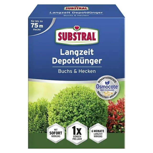 Substral Langzeit Depotdünger Buchs & Hecken 1,5kg
