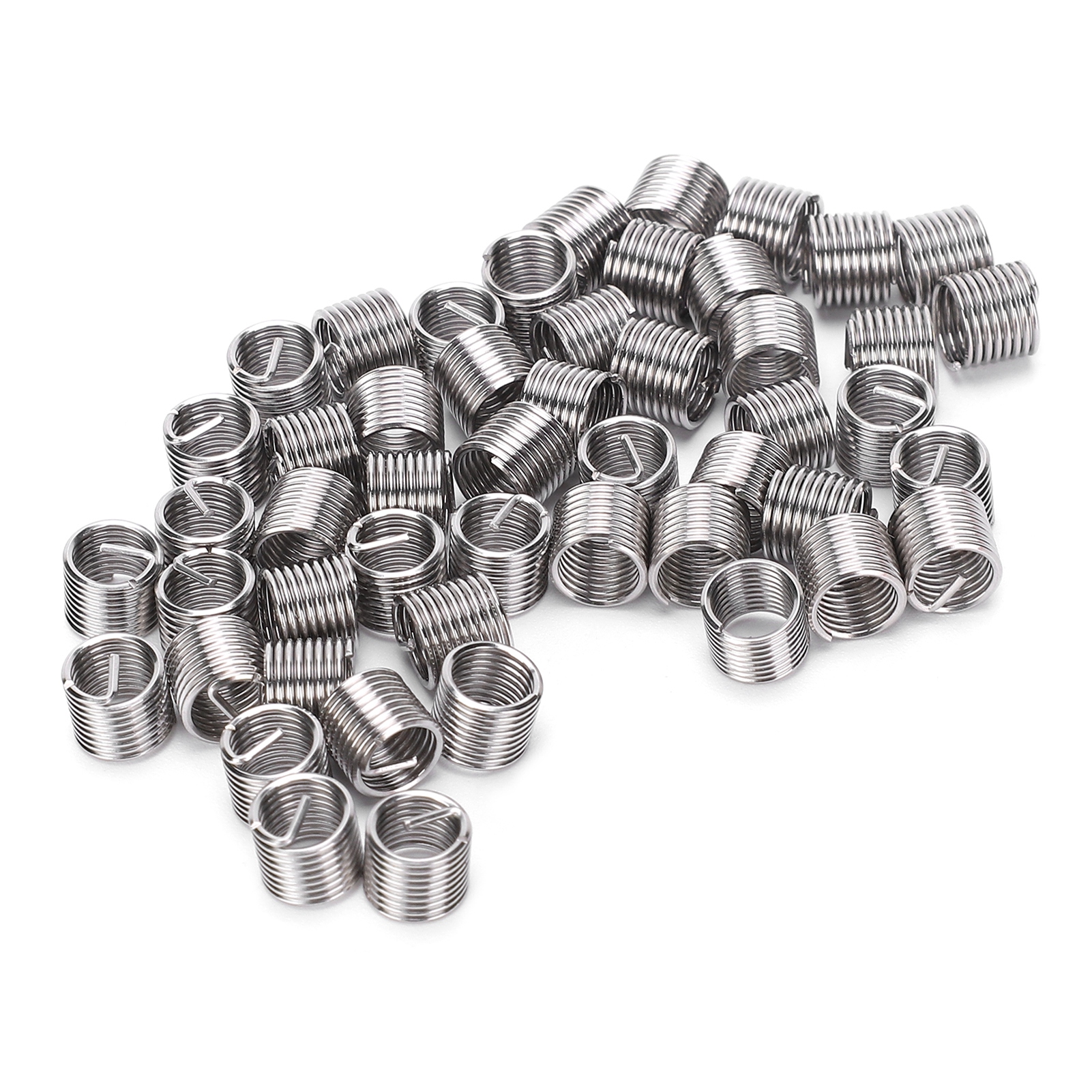 50 Stück Gewindeeinsätze Aus Edelstahl, Spiralgewinde, Umrüstschraubenbuchse M1/4x28x1,5d