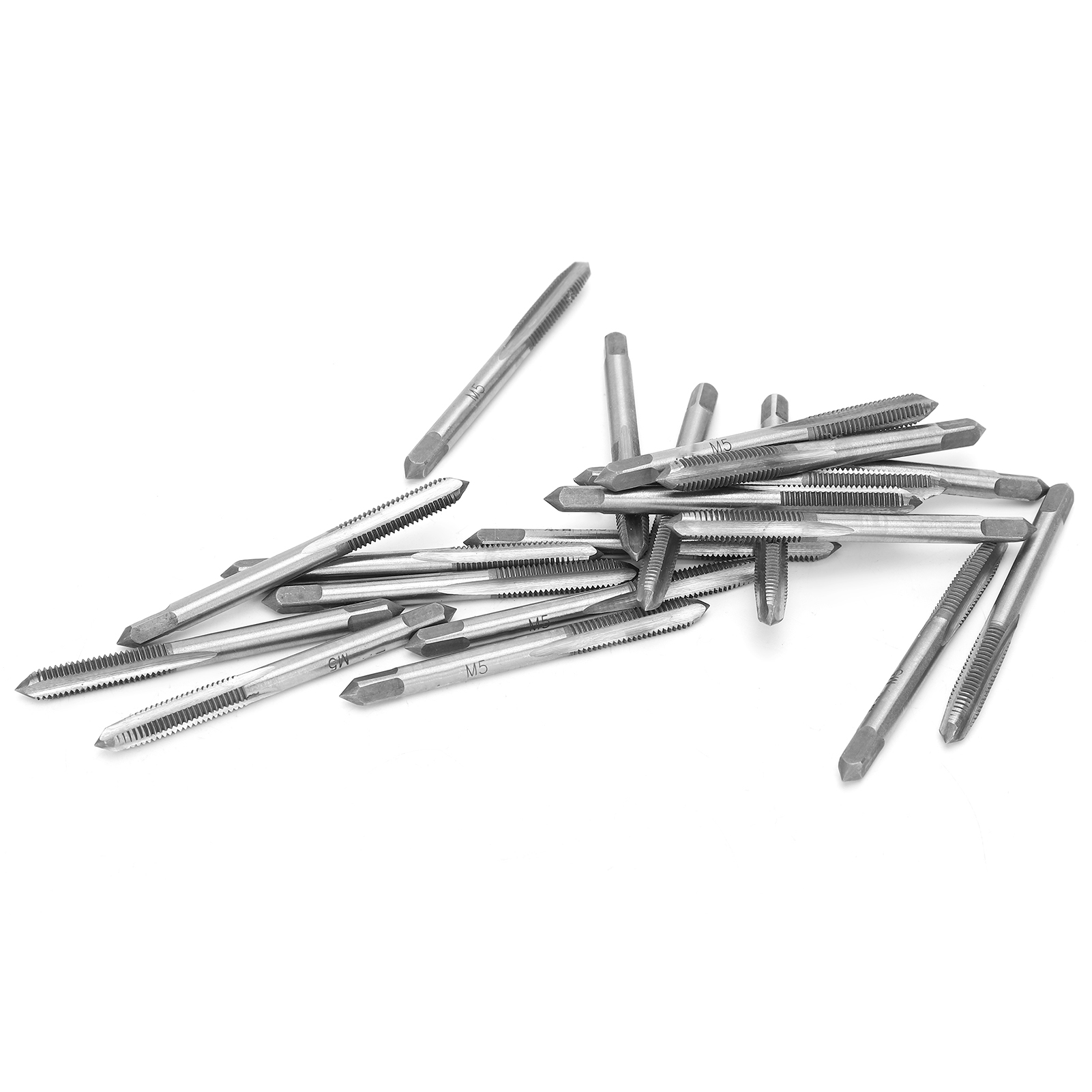 20 Stück Handgewindebohrer Aus Legiertem Werkzeugstahl, M5, Gerade Nut, Reparaturhandbuch, Industriebedarf