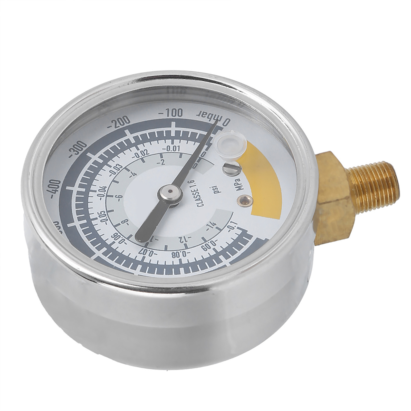 Druckmessgerät, Präzises Luftmanometer Für Vakuumpumpen, 0–14 Psi, Npt 1/8-zoll-anschluss