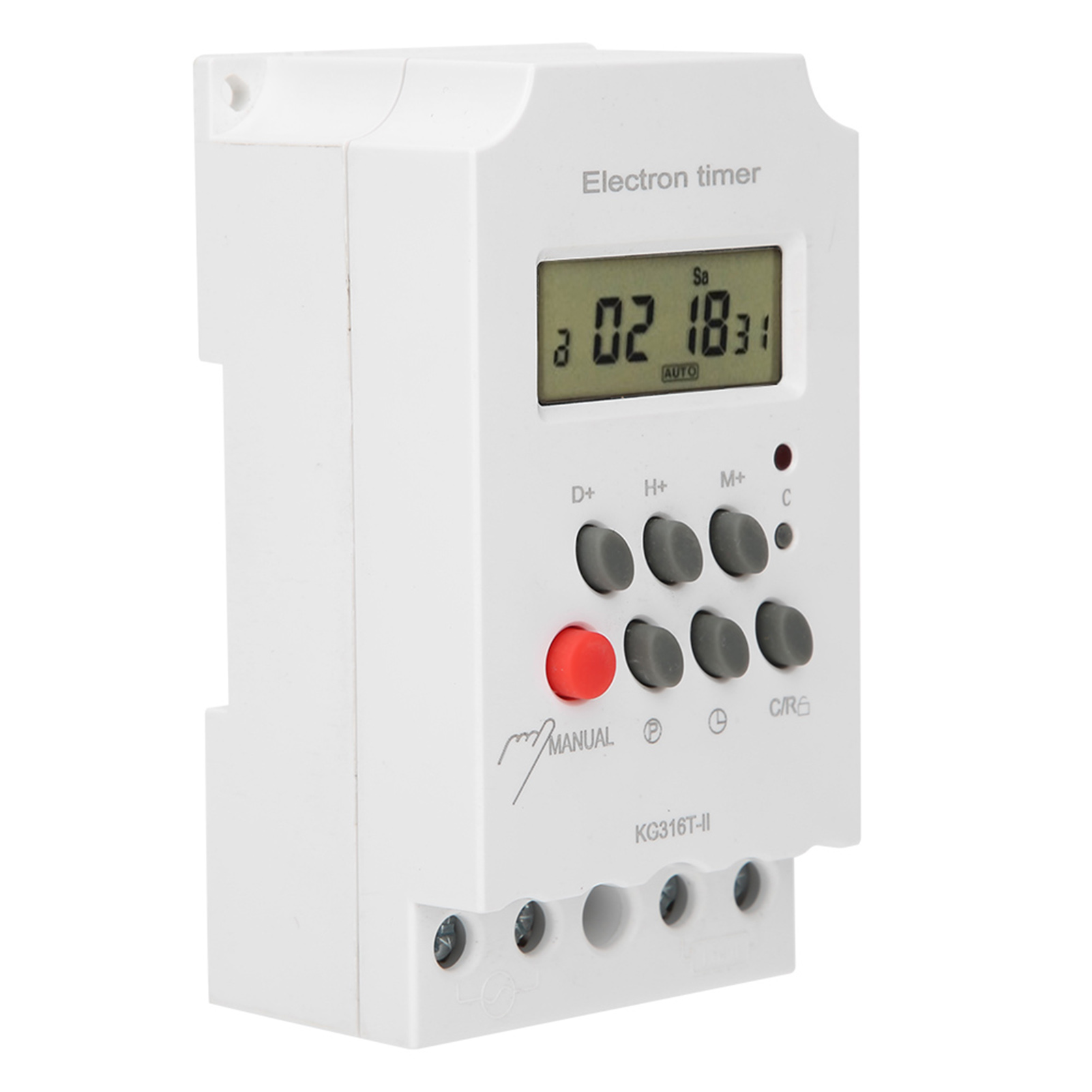 Digitaler Zeitschalter Mit Lcd-anzeige, Mikrocomputer, Elektronischer Zeitschalter, Abs, 220 V, Kg316tii