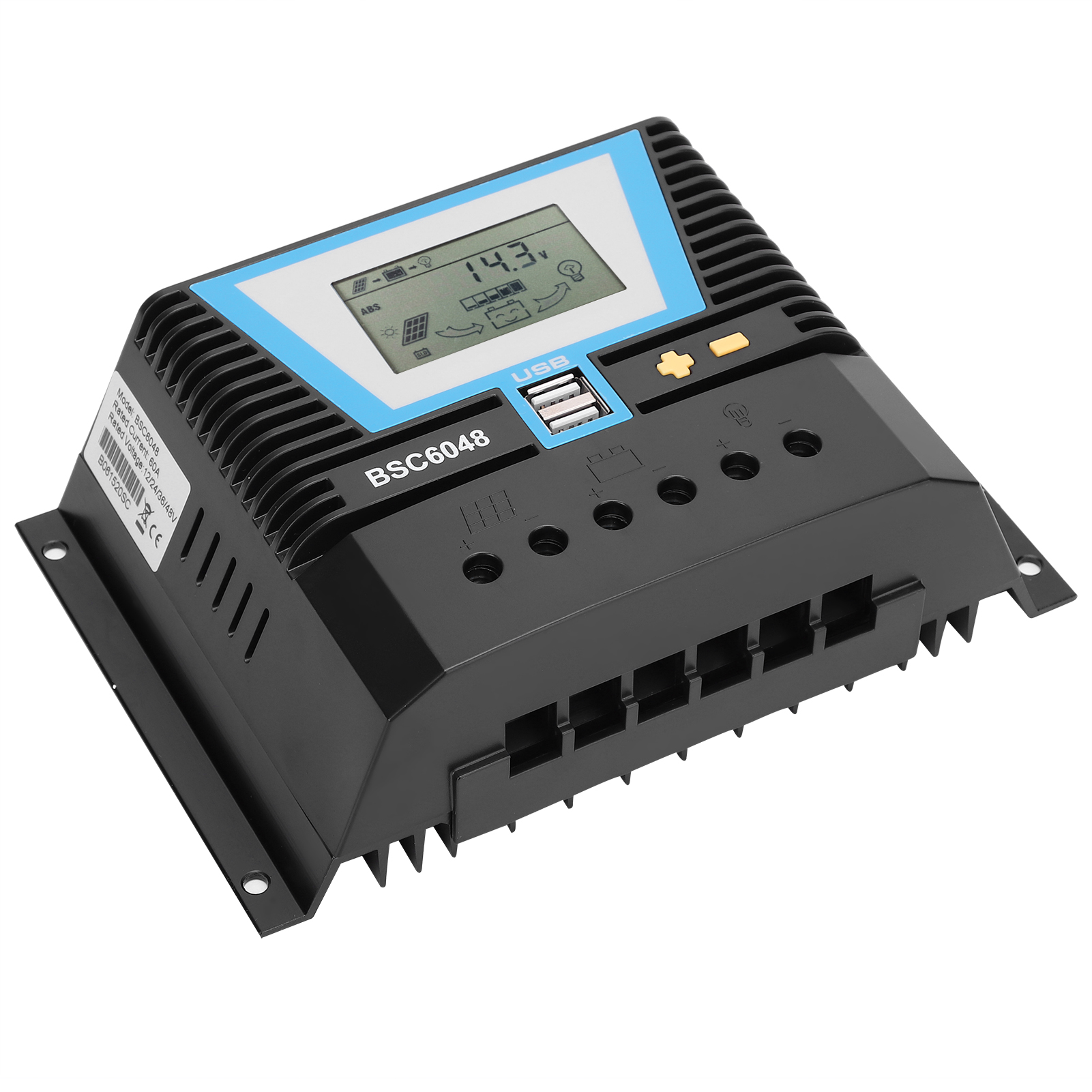 Multifunktionaler Solarladeregler Für Verschiedene Batterietypen Bsc6048 60a 12v 24v 36v 48v
