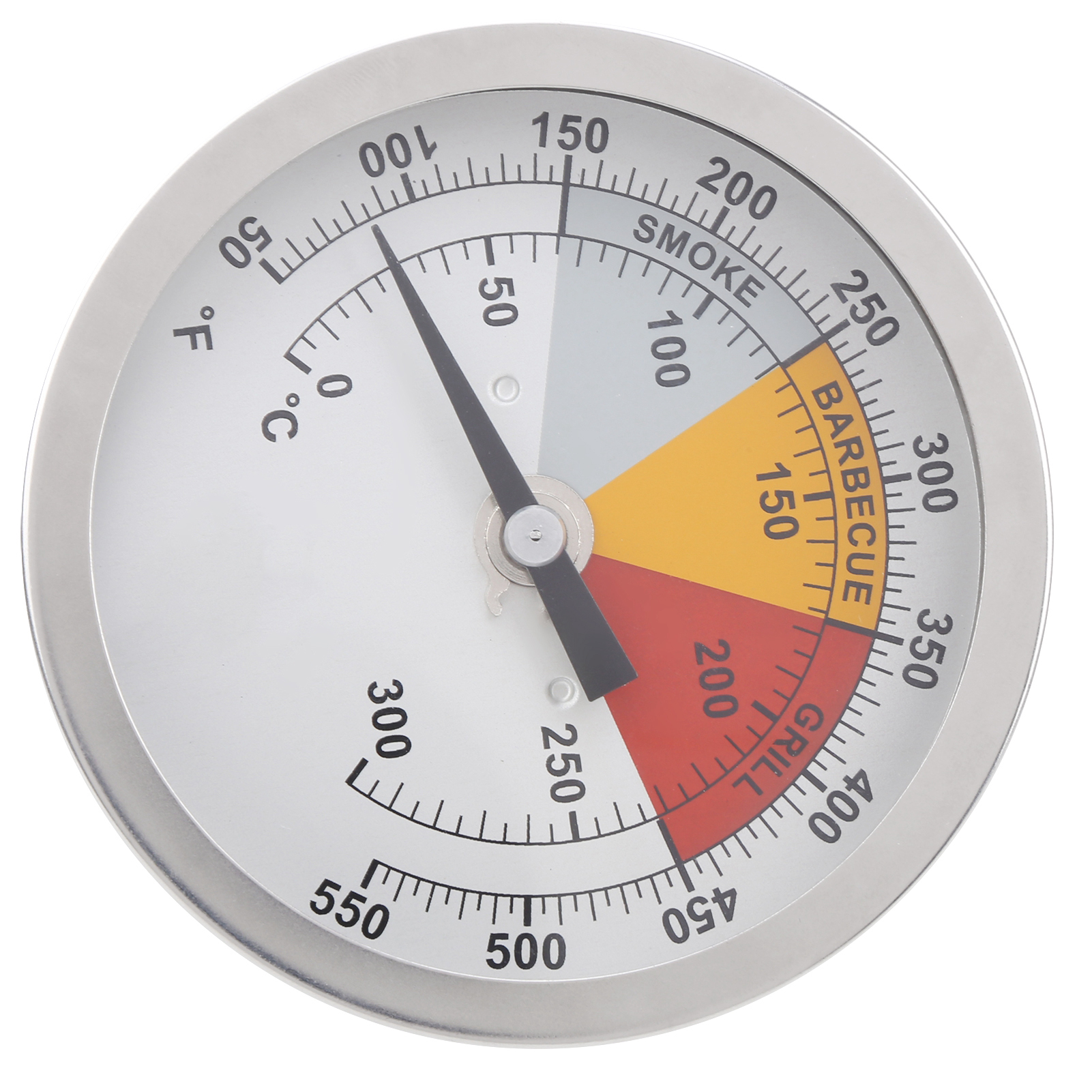 0–300 °c 1/2 Zoll Npt Edelstahl-grillthermometer, Ofentemperaturmesser, Küchenzubehör