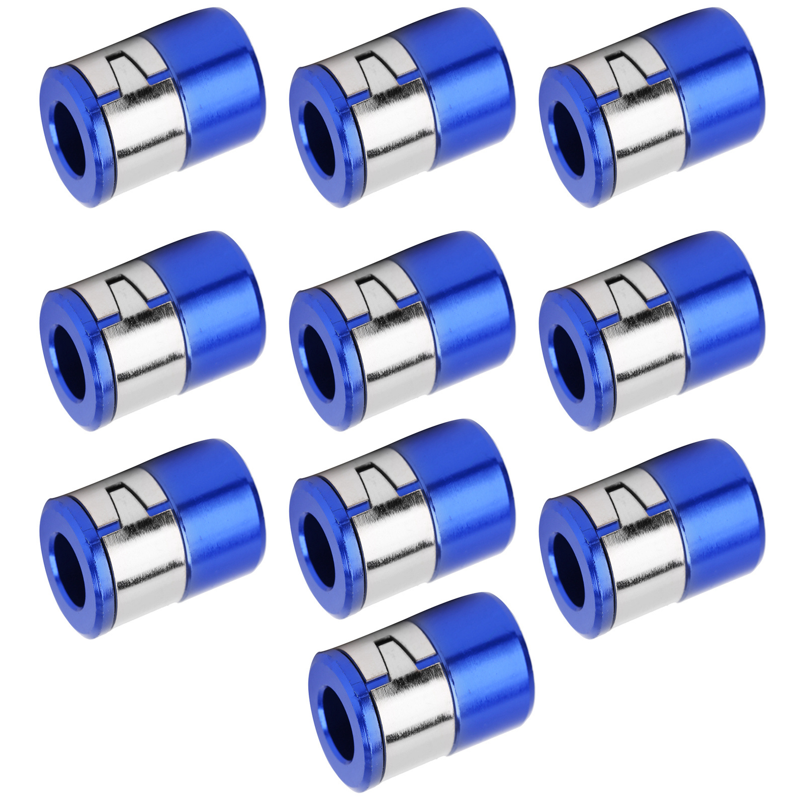 10 Stück Schraubendreher-magnetringe, Rutschfeste Bohrer-magnetisierungsringe, Schraubendreher-bit-werkzeug