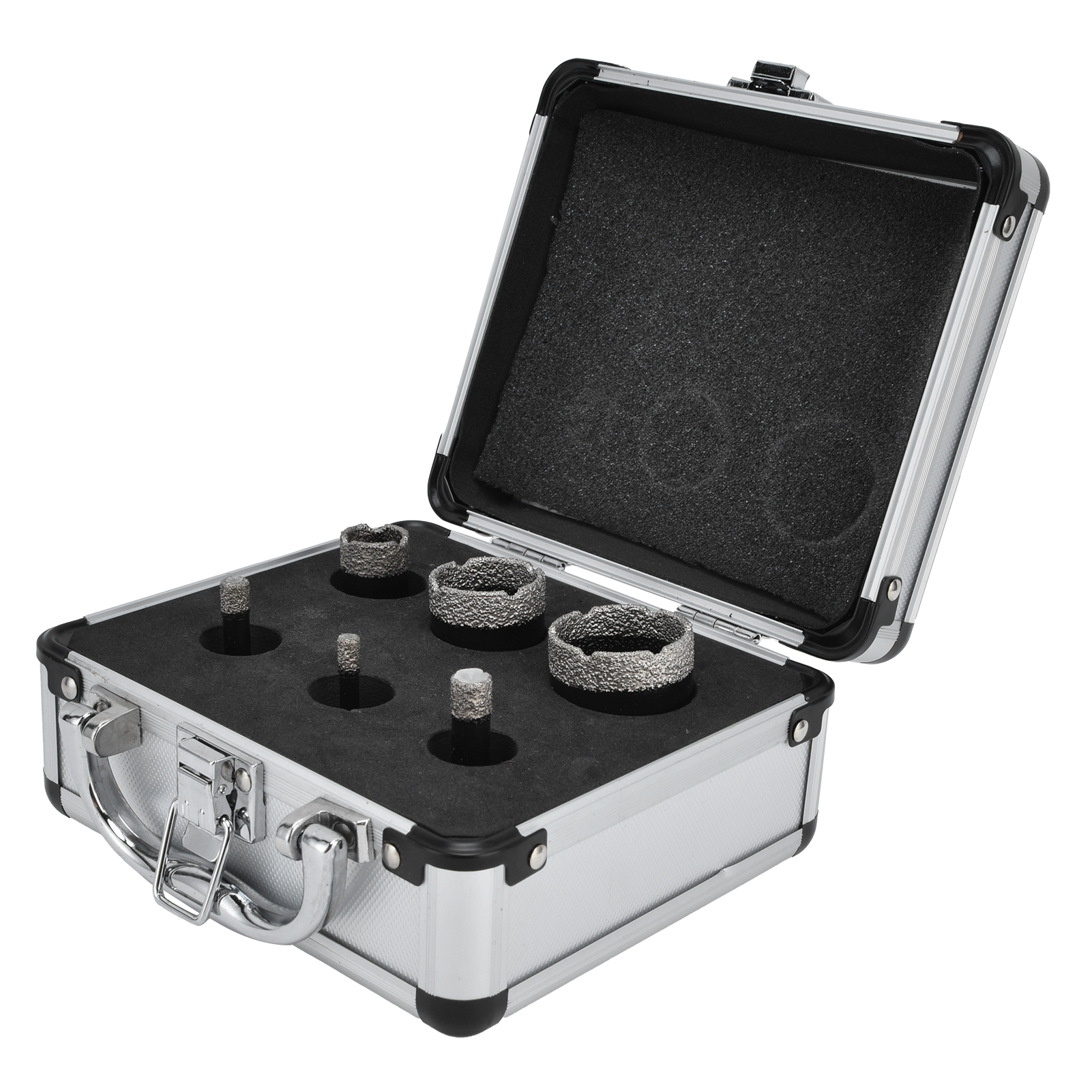 Lochsägen-set 6-in-1 Diamant-hohlkernbohrer Für Fliesen, Handwerkzeuge, Hardware Für 6-38 Mm M14