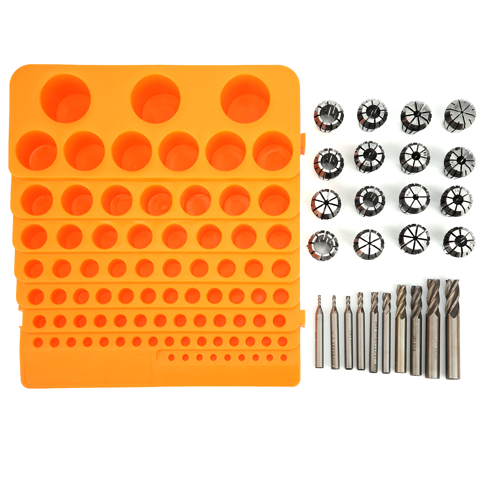 Er20 Spannzangenfutter-set Für Cnc-graviermaschinen, Fräser Und Drehmaschinen Mit Box