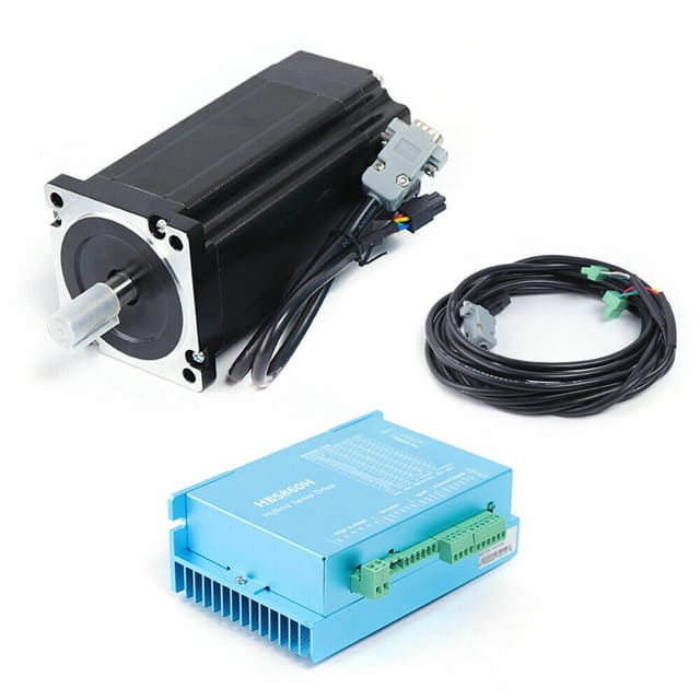 12Nm Closed Loop 8A Nema34 Stepper Motor DSP Schrittmotor Drive Set HBS86H