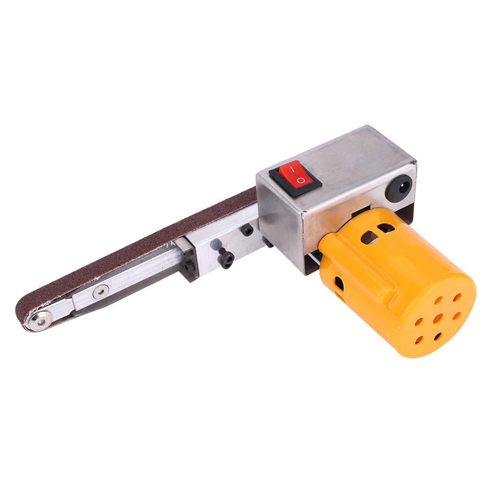 Handschleif- Und Poliermaschine, Diy Mini-elektrobandschleifer, Winkelschleifer, 110–220 V, Eu-stecker 110–220 V
