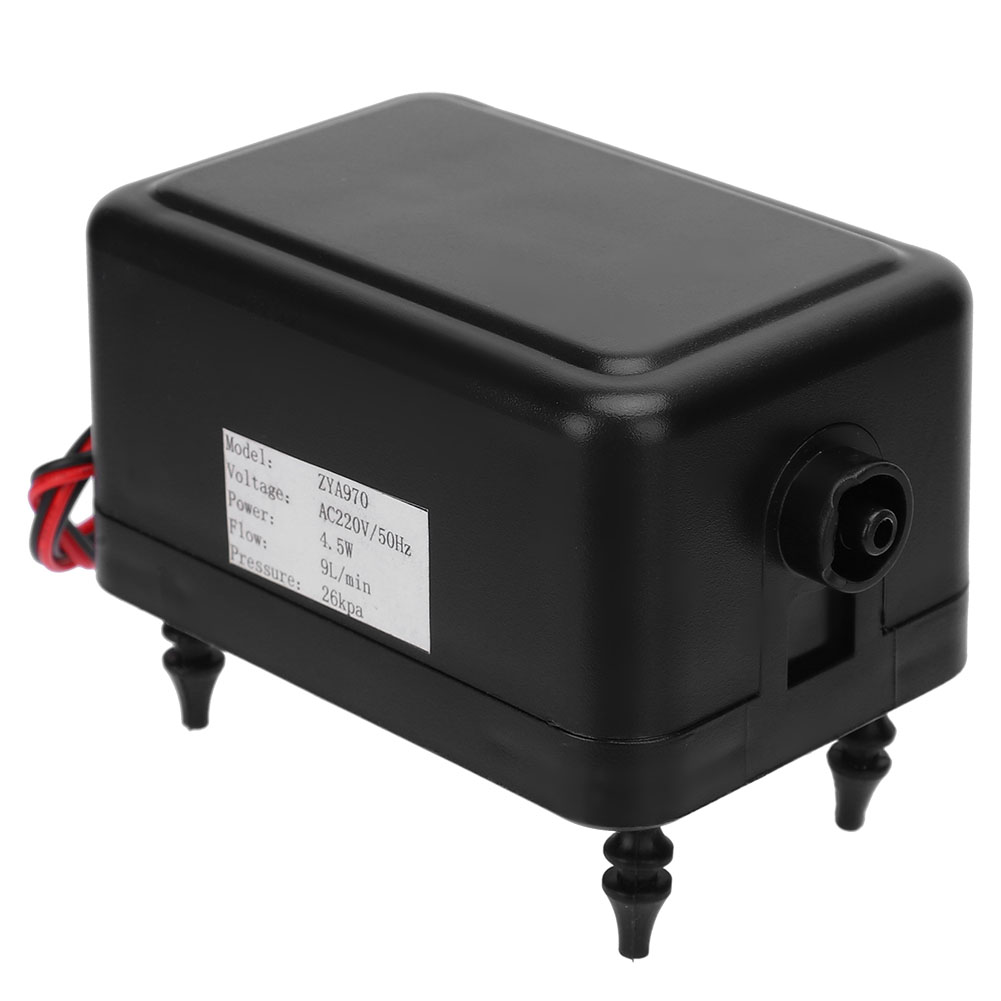 Mini-luftpumpe, Leise, Leistungsstark, Elektrisch, 4,5 W, 9 L/min, Zya970, 220 V Wechselstrom
